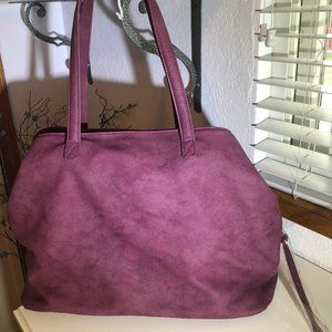 NWT Large Plum Shoulder bag